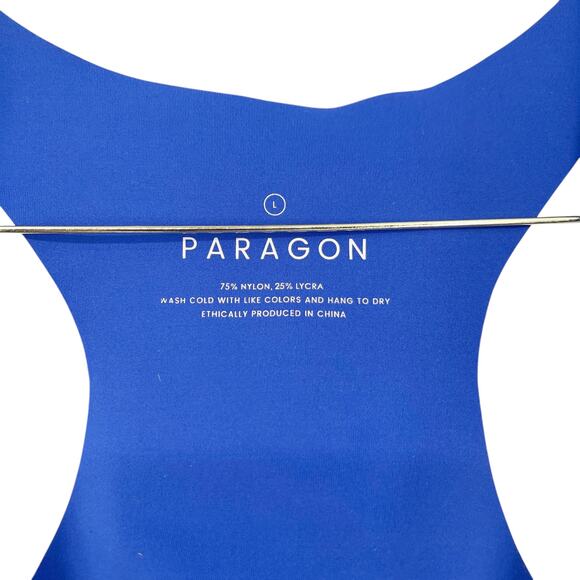 Paragon Sports Bra Racerback Bright Blue Size Large - Picture 4 of 4